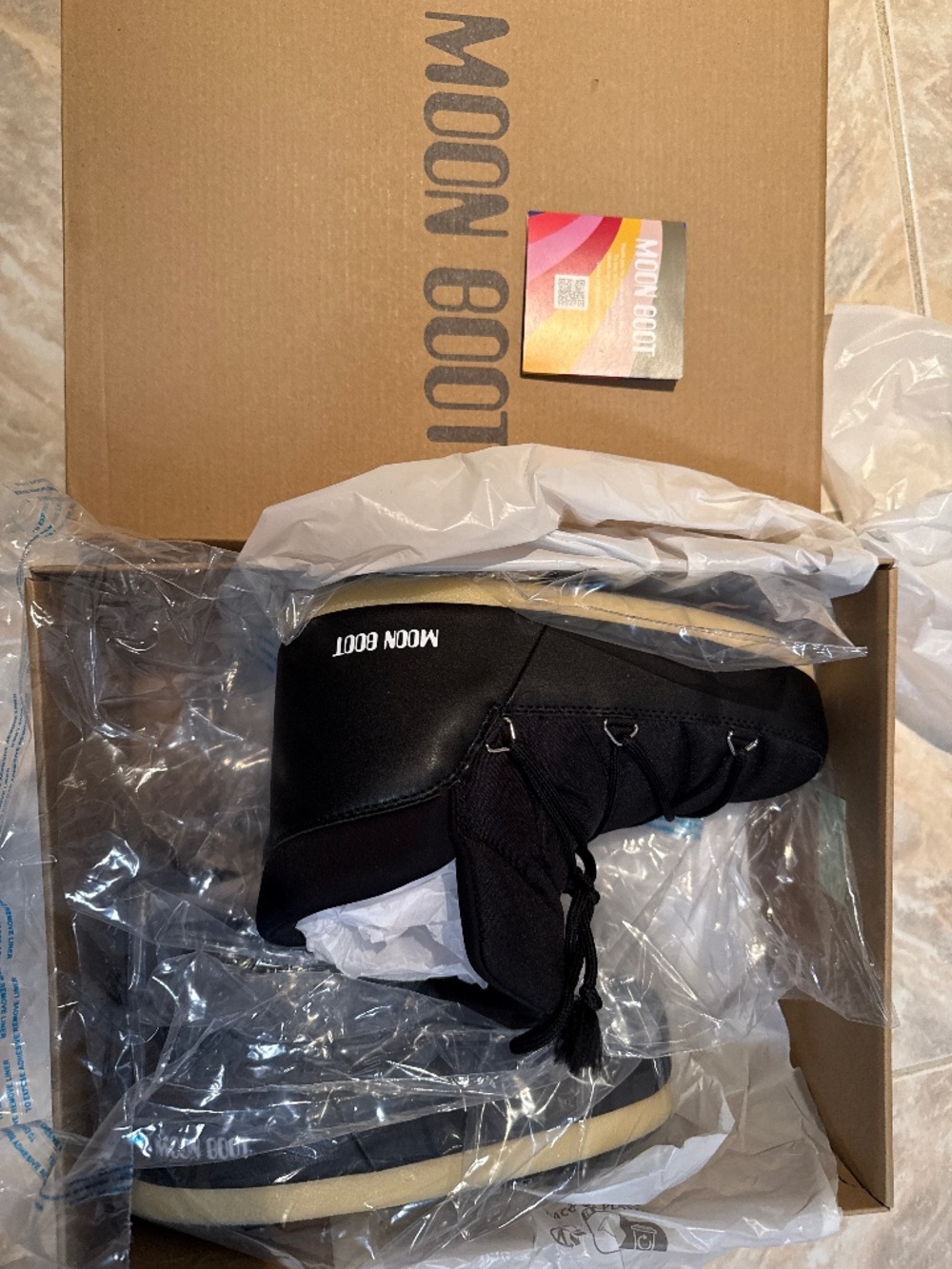 Moon Boot EVX Pump Nylon Boots - NIB / NWT (Size EU 39-40 / US Women's 8.5-9)